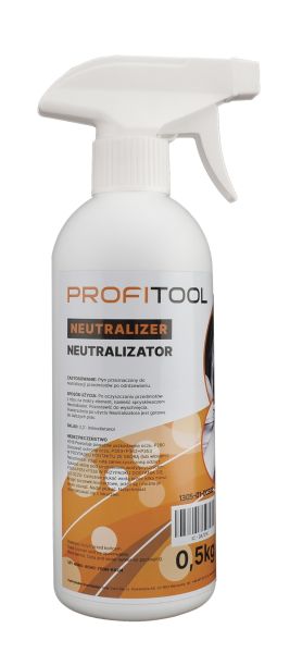 Agent special PROFITOOL Solutie speciala 0,5KG neutralizant praf acidifiaza suprafetele Componente mecanice masini biodegradabile