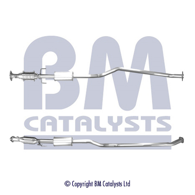 Convertor catalitic EURO 5 Mazda 3 2.0 07.13- BM CATALYSTS dedicat omologare drum Da aprobare E57-103R norme emisii EURO 5