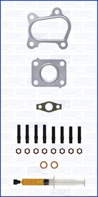 Set montaj turbocompresor AJUSA Hyundai Trajet Kia Sportage II 2.0D 04.01- cu garnituri autoblocare