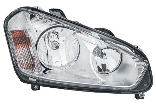 Far Dreapta HELLA H1/H7/PY21W/W5W Electric Motor Cromat Halogen Ford C-MAX 12.10 Fata Dreapta