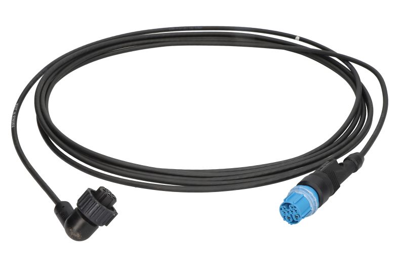 Cablu legatura frana electronica WABCO Conducta ABS lungime 6000mm TEBS E SmartBoard conector Bayonet Code C 7 8 pin