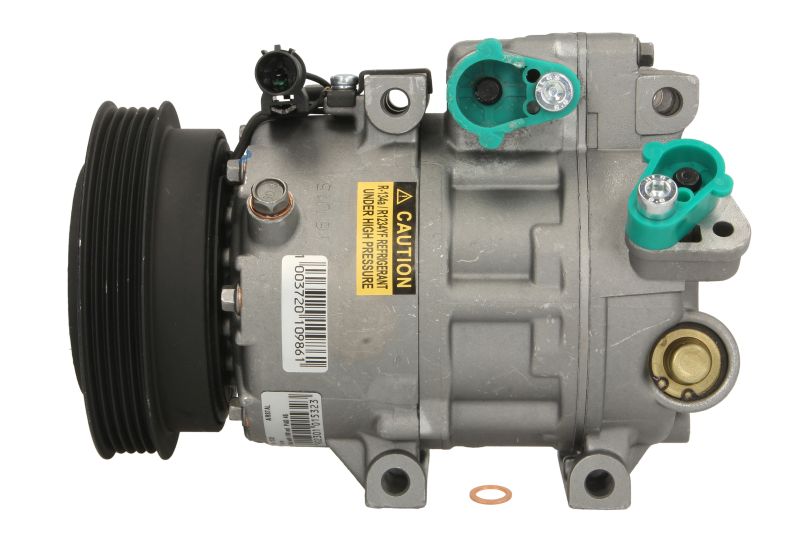 Compresor aer condiționat AIRSTAL VS16M HCC Hyundai 180ml 12V Fulie 122mm 5 Caneluri R134a PAG46