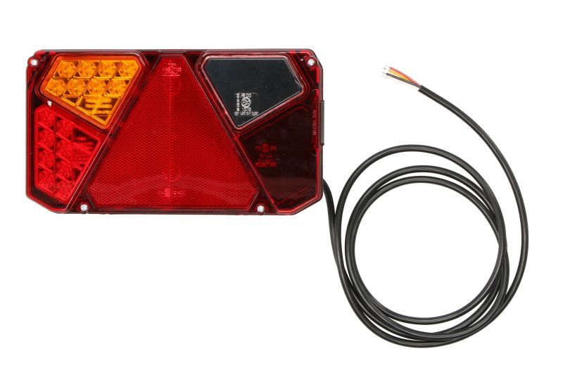 Stopuri spate WAS L LED 12/24V indicator stop parking plate lighting reflector stanga rosu portocaliu