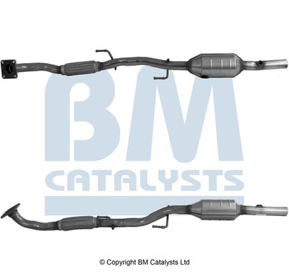 Convertor catalitic BM CATALYSTS EURO 3/4 SEAT CORDOBA IBIZA III SKODA FABIA I VW POLO IV 1.4 10.99-04.12 Runda Benzina 1400 cm³