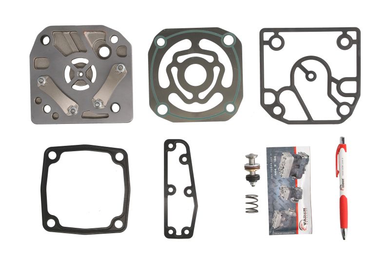 Placa intermediara cap compresor aer ESS ACTROS OM501 OM502 VADEN Sistem pneumatic Compresor aer