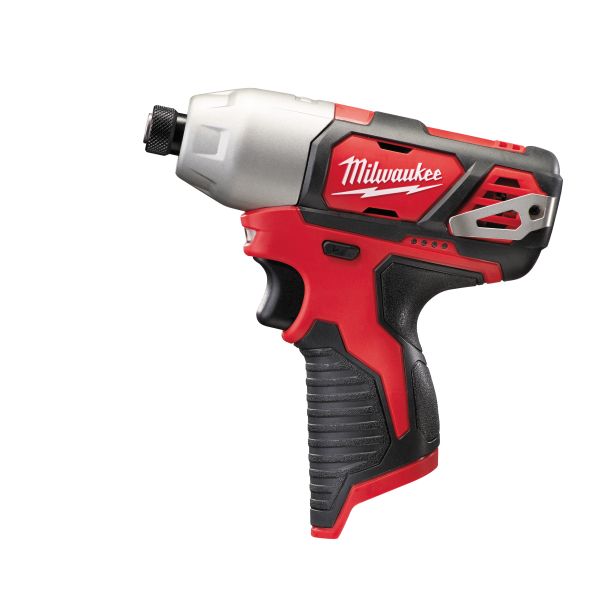 Pistol de impact MILWAUKEE M12 BID-0 12.0V Cuplu maxim 112Nm Marime antrenare hexagon intern 1/4 Pe baterii Li-Ion