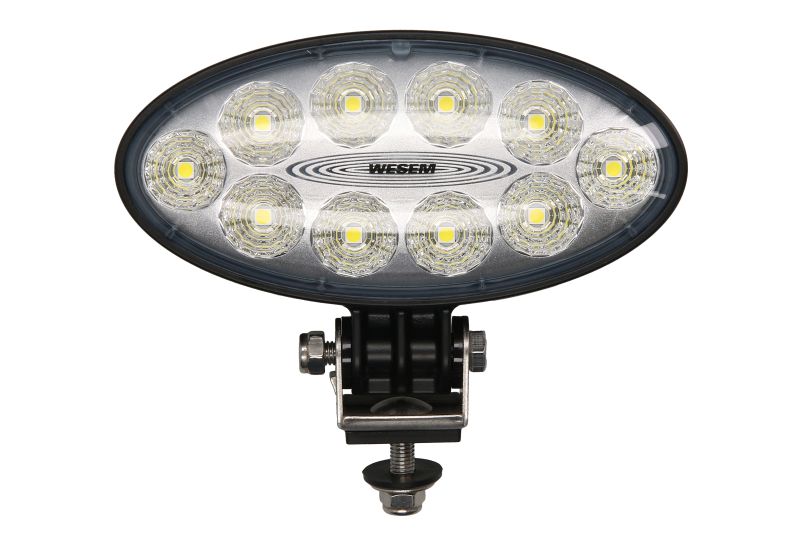 Lumina de lucru LED 11/30V 70W 5500lm 10 LED 87mm x 176mm x 86mm conector Deutsch lumina dispersata WESEM