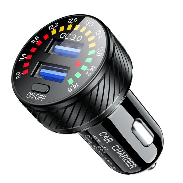 Încărcător auto 4 RIDE USB EXTREME Z8-A-2xUSB QC3.0 18W