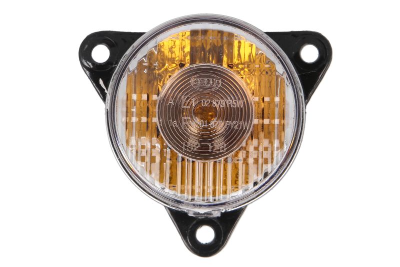 Semnalizator HELLA Indicator Lamp L/R Transparent PY21W 24V Diametru 55mm Inaltime 88mm Montare Fata Mercedes Unimog