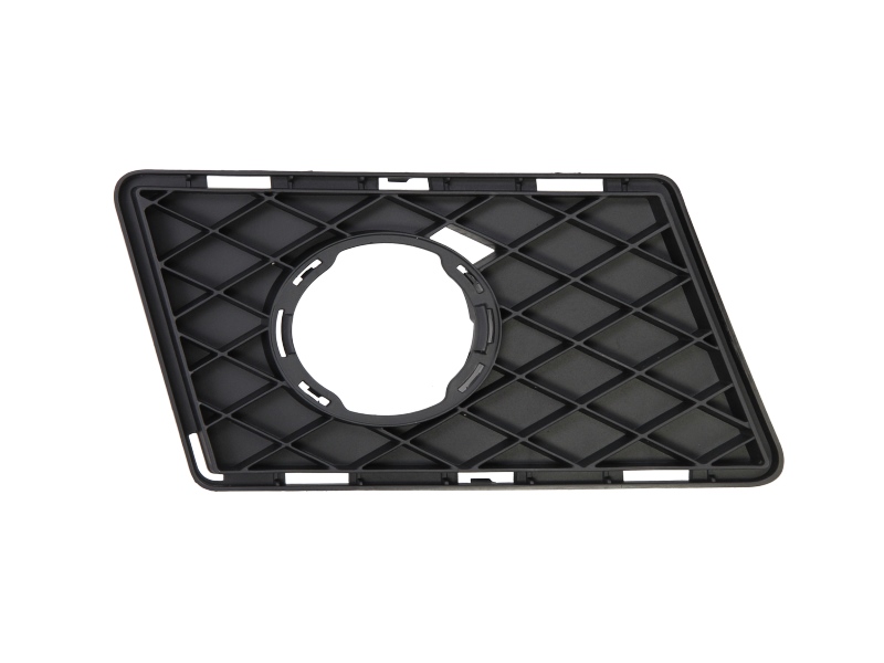 Grila Ventilatie Bara Protectie Fata Dreapta Negru Mercedes GLK X204 06.08-12.15 Cu Gauri Lampa Ceata BLIC