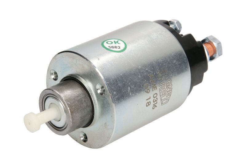 Solenoid electromotor MAGNETI MARELLI Electromagnet de pornire Diametru exterior 52.2 mm Lungime totala 92.75 mm