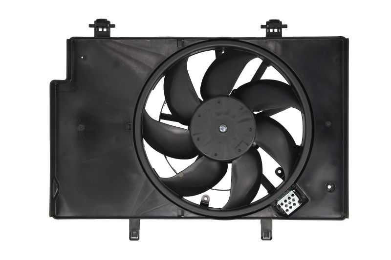 Ventilator radiator cu carcasa 345mm 12V 280W 7 palete Ford B-MAX Fiesta V VI 1.25-1.6D NRF