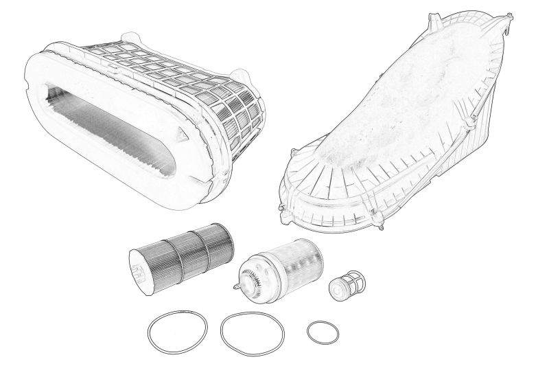 Set piese inspectie Standard 1x0040946904 1x4710900555 1x4731800009 MERCEDES ACTROS ANTOS AROCS EURO 6 OE DB TRUCK