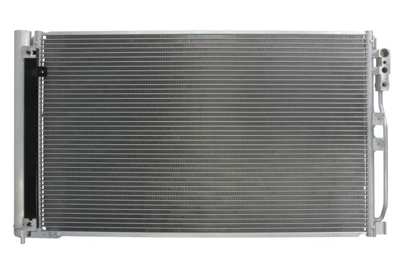 Condensator climatizare KOYORAD INFINITI Q50 Q60 2.0/2.2D 04.13- cu uscător înălțime 386mm lățime 666mm grosime 12mm