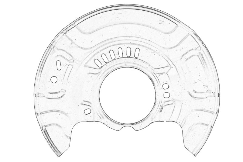 Protectie stropire disc frana fata dreapta Toyota Yaris 1.0-1.8 08.05-12.14 OE Toyota