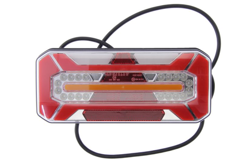 Stopuri spate WAS Lampa spate LED 12/24V indicator ceata marsarier stop parcare reflector triunghiular cablu 0,2m