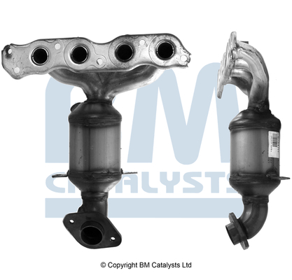 Convertor catalitic EURO 4 Opel Agila Suzuki Splash 1.2 BM Catalysts BM91847H benzina omologare drum Da aprobare E9-103R kit montare Da