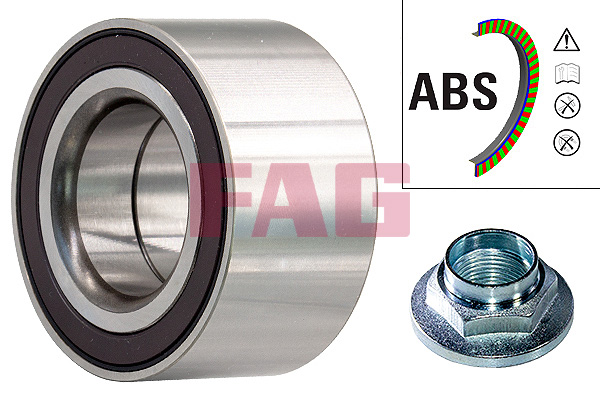 Kit rulmenti roata fata 38,1x72x37 mm KIA PICANTO III 1.0/1.2 03.17- HYUNDAI FAG Bearings