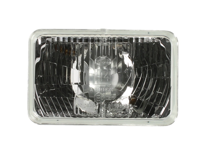 Insertie far HELLA Lampa frontala Dreapta/Stanga H4 T4W Halogen 107mm Inaltime 167mm Latime Adancime 109mm Crom/Negru