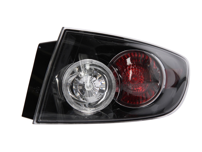 Stopuri spate TYC Lampa Dreapta Extern Mazda 3 1.3-2.3 10.03-12.09 Sedan Partea Exterioara Fara Suport Bec Dreapta