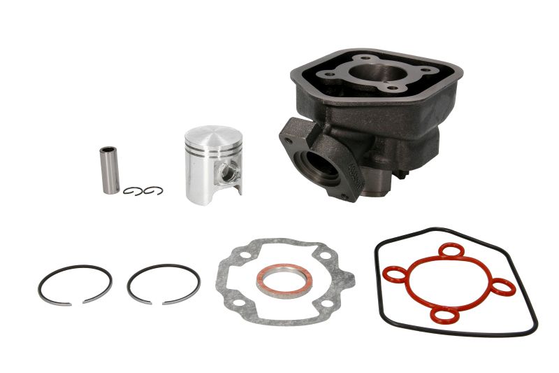 Cilindru motor INPARTS Peugeot Speedfight 2/3 Wrc Lc 40Mm 2T Fonta 50cm³ 55mm Înălțime 68mm Spațiere găuri 40mm Diametru racire lichid