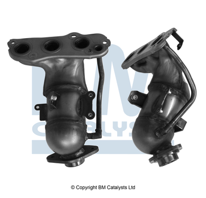 Convertor catalitic EURO 5/EURO 6 MINI F55 F56 NISSAN MICRA IV NOTE 1.2/1.5 03.11- BM CATALYSTS EURO 6 omologare drum Da