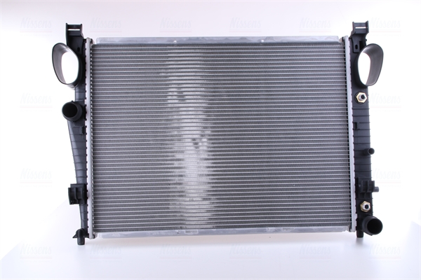 Radiator motor NISSENS MERCEDES S (W220) 2.8/3.2/3.7 aluminiu 641x469x26 mm plastic built-in oil cooler