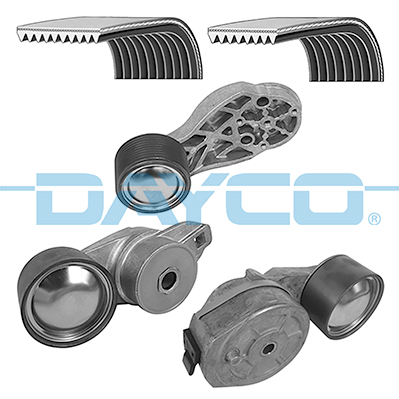 Set curea transmisie Multi-V cu întinzător VOLVO FH FH II D13A400-D13H440 09.05-