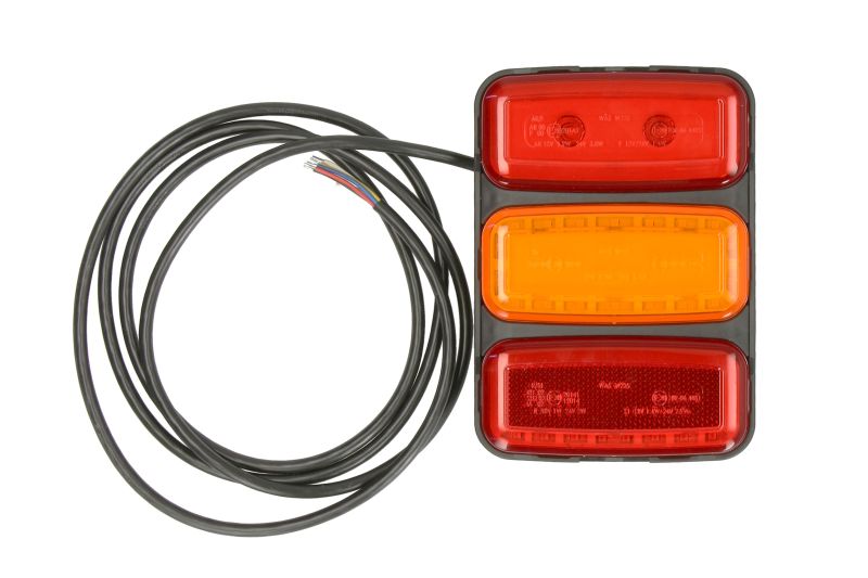 Stopuri spate LED WAS W227 12/24V indicator lumini frana ceata parcare reflector cablu 2m montare spate dreapta/stanga