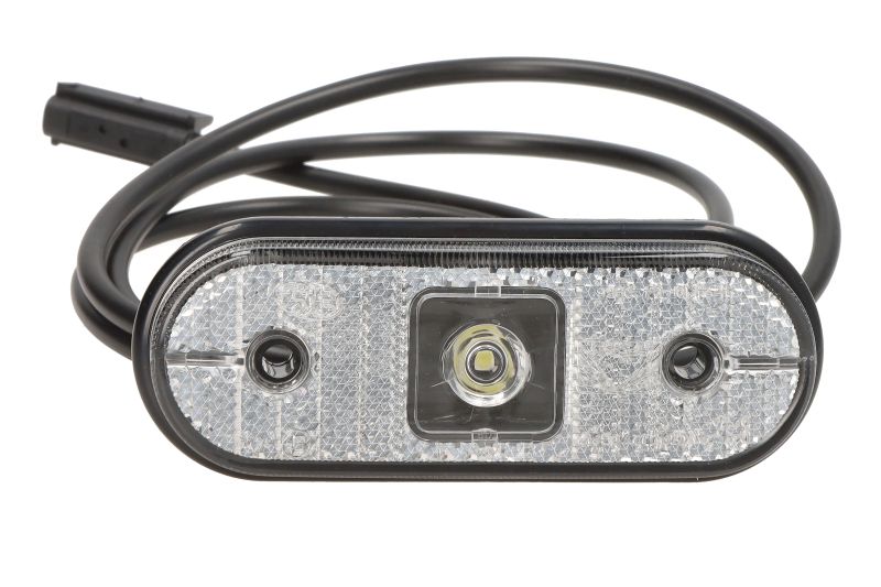 Lumina de clarificare ASPOCK UNIPOINT LED-uri albe cablu 1.5m Dreapta/Stanga 24V/12V Alb