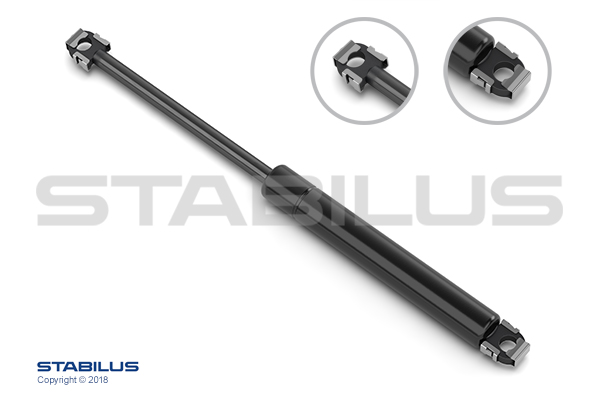 Amortizor gaz pavilion STABILUS lungime maxima 266,5mm cursa 30mm Mercedes SL R129 Cabriolet 03.89-12.01