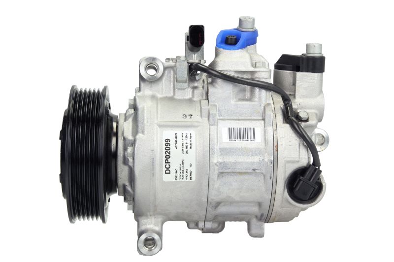 Compresor aer condiționat DENSO 6SEU14C AUDI A6 C7 A7 3.0D 110mm 6 caneluri PAG 46 R134a