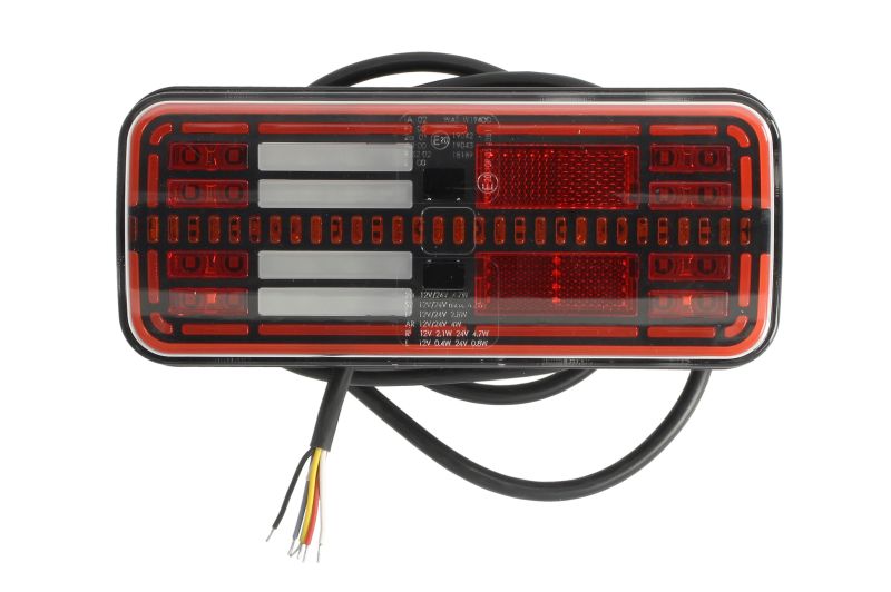 Stopuri spate WAS LED 12/24V indicator ceata marsarier frana parcare reflector dinamic cablu 0.2m dreapta/stanga