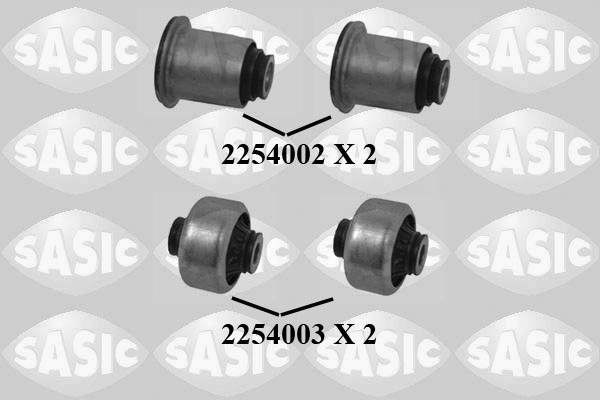 Set reparatie bucsa bara stabilizatoare SASIC Fata Dreapta/Stanga Mercedes Citan Renault Captur Grand Scenic Kangoo 0.9-Electric