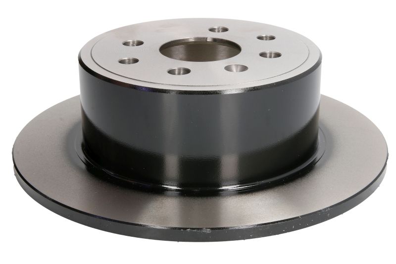 Disc frana spate Opel Calibra A Vectra A 2.0 TRW diametru 270 mm grosime 10 mm 4 gauri dreapta/stanga lacuit negru