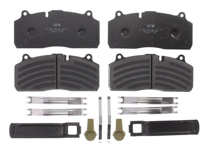 Set placute frana fata Haldex DB22LT SAF 93.8mm inaltime 210.0mm latime 30.0mm grosime spate puntea spate 4 placute