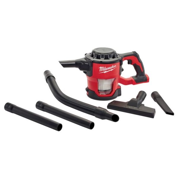 Aspirator MILWAUKEE uz comercial na sucho 18V HEPA 80mbar fără baterii și încărcător 3,74kg