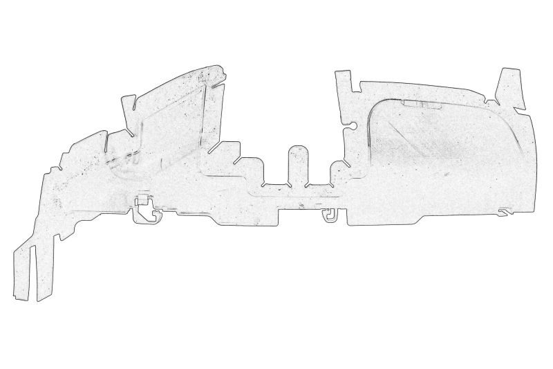 Suport radiator montare stânga SKODA FABIA III 08.18- Sistem de răcire Răcitor de apă OE SKODA