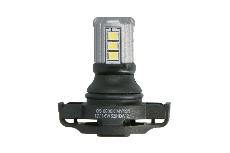 Bec LED semnalizator OSRAM PS19W 12V 1,8W PG20/1 alb rece 6000K cutie 1buc fără certificare aprobare Ledriving