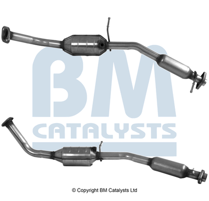 Convertor catalitic EURO 5 SUZUKI JIMNY 1.3 08.04 BM CATALYSTS dedicat benzina omologare drum E9-103R EURO 5