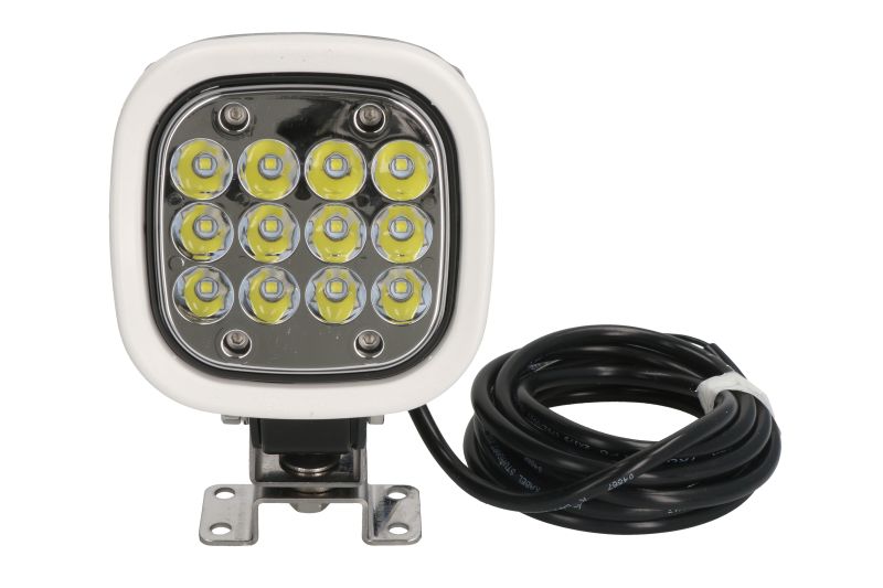 Lampa de lucru LED 12/24V 55W 7000lm 12 LED 110mm lungime 110mm inaltime 85,3mm adancime cu fir 0,25m lumina focalizata WAS