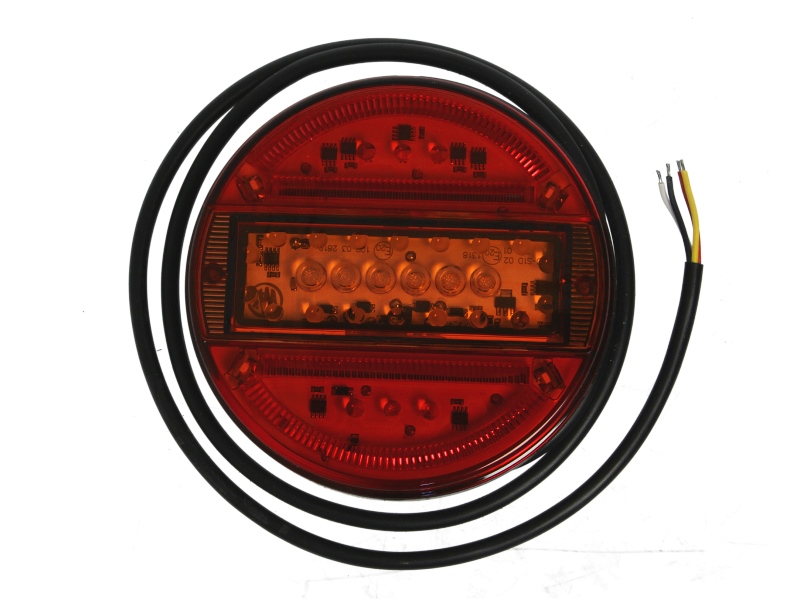 Stopuri spate LED 12/24V indicator lumini frână parcare fără reflector cablu 0,2m WAS Dreapta/Stânga IP66/IP68 Roșu/Portocaliu