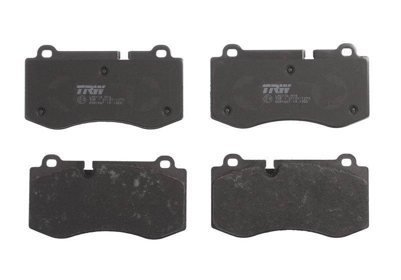 Set placute frana fata TRW AUTOMOTIVE Mercedes E T-MODEL W211 S C216 SL R230 75.8mm Inaltime 141.6mm Latime 17.6mm Grosime