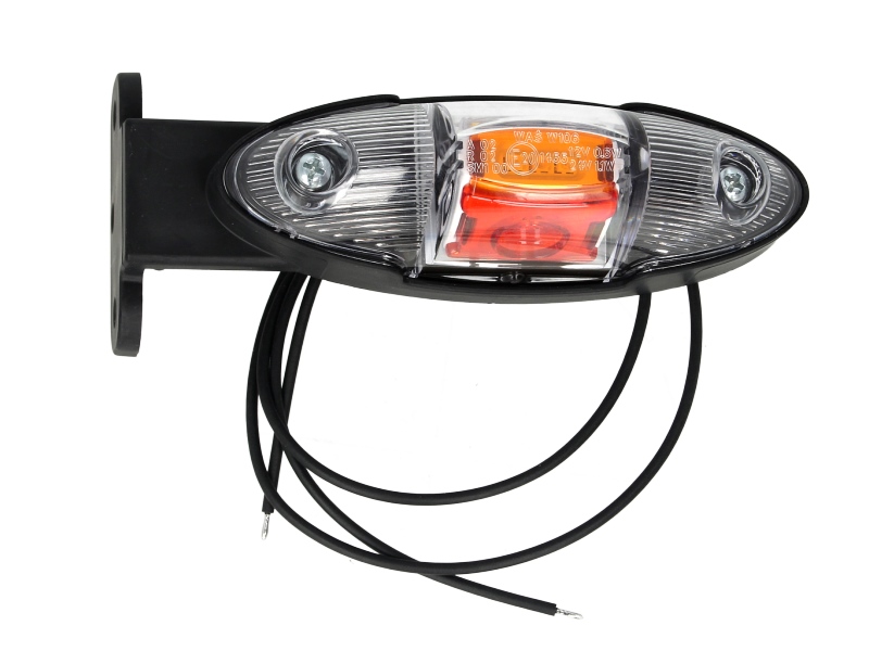 Lumina de clarificare WAS LED Dreapta 12/24V R Orange/Rosu/Alb Cu Balama