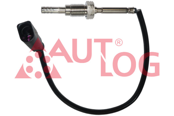 Senzor temperatura evacuare VW Amarok Crafter 2.0D 09.10- AUTLOG lungime cablu 175 mm înainte de turbo