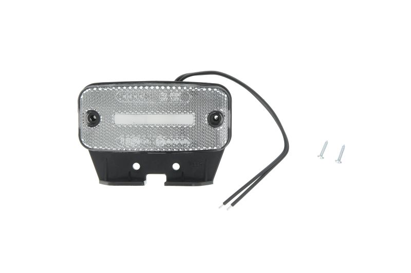 Lumina de clarificare LED albă WAS 12/24V înălțime 54,2mm lățime 114,4mm adâncime 22,3mm cu umeraș