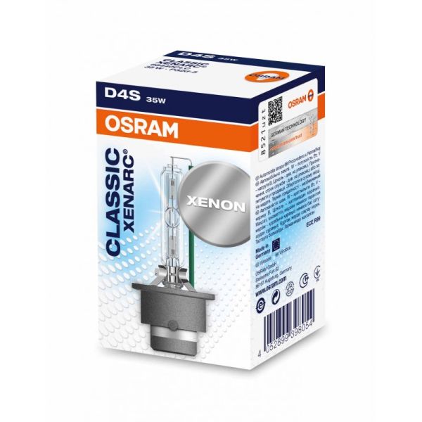 Bec incandescent OSRAM D4S 35W P32D-5 xenon Xenarc Classic 4150K 3200lm 1buc