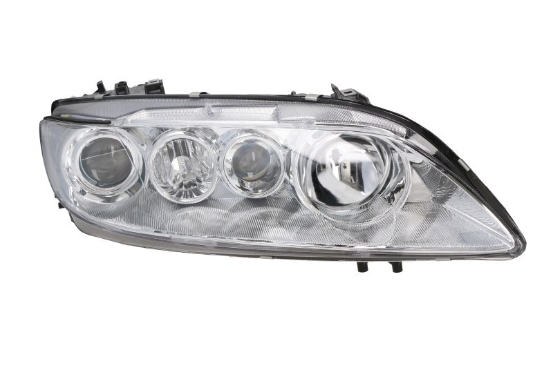 Far Dreapta DEPO Lampa Frontala 2*H1/H3 Electric Cromat Semnalizator Transparent Mazda 6