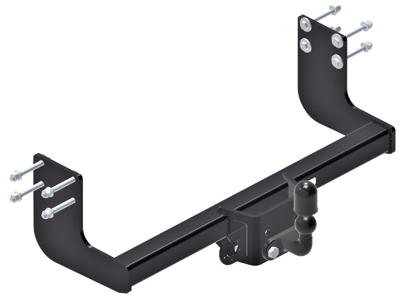 Modul tractare STEINHOF Cirlig insurubat Mercedes Sprinter 3,5-T B907 02.18- Sarcina 150kg Incarcare axa 3500kg Remorcare 20.3kN