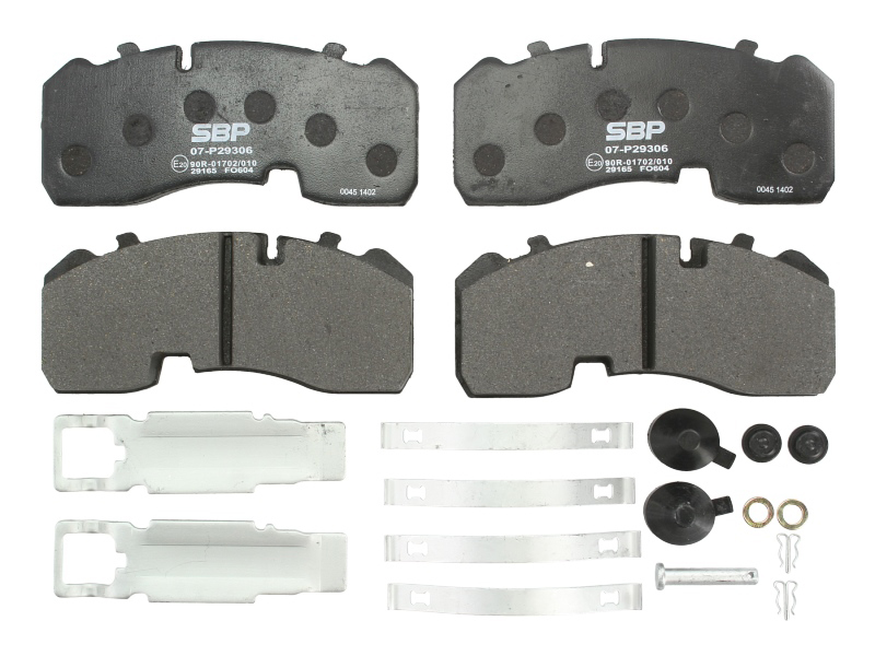 Set Placute Frana Spate KNORR SB3745T (SB6) SBP Sistem de Franare Frane cu Discuri